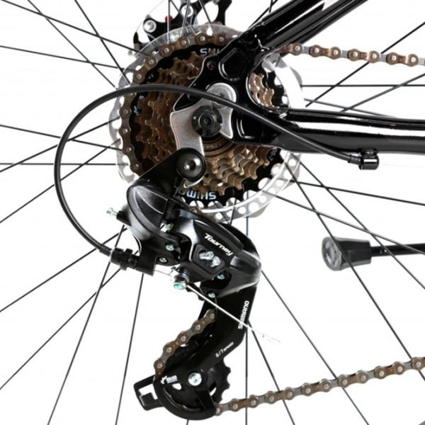 Велосипед Crosser P6-2 27.5" 15" Алюминий/ Черный Розовый photo 3 Велосипед Crosser P6-2 27.5" 15" Алюминий/ Черный Розовый photo 3