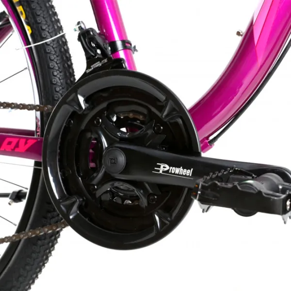 Bicicletă Crosser P6-2 26" 15" Aluminiu/ Purple photo 4