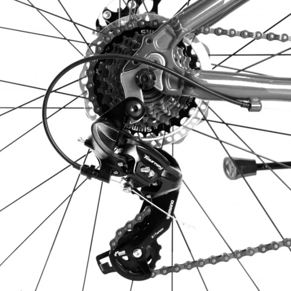 Bicicletă Crosser P6-2 26" 15" Aluminiu/ White Pink photo 3