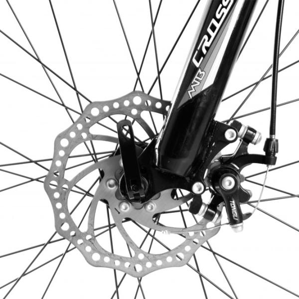 Bicicletă Crosser P6-2 26" 15" Aluminiu/ White Pink photo 4