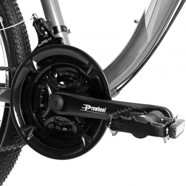 Bicicletă Crosser P6-2 26" 15" Aluminiu/ White Pink photo 5