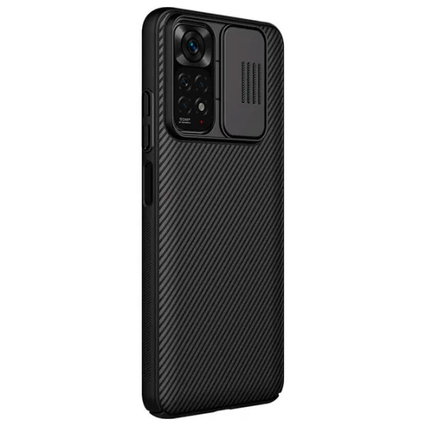 Husă pentru smartphone Xiaomi Redmi Note 11 4G Nillkin/ Back/ PC/ Black photo 3
