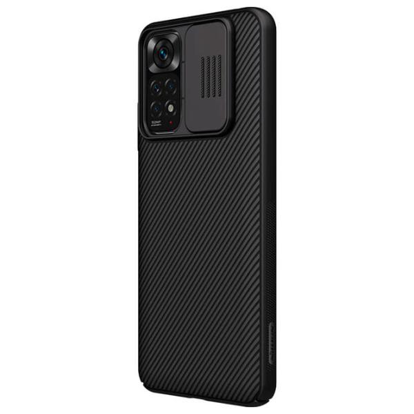 Husă pentru smartphone Xiaomi Redmi Note 11 4G Nillkin/ Back/ PC/ Black photo 4