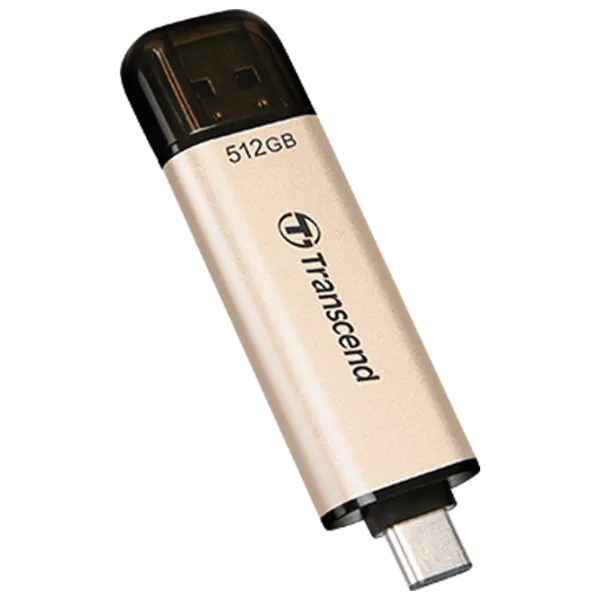 Transcend Jet Flash 930C 512 ГБ Золотой photo 2