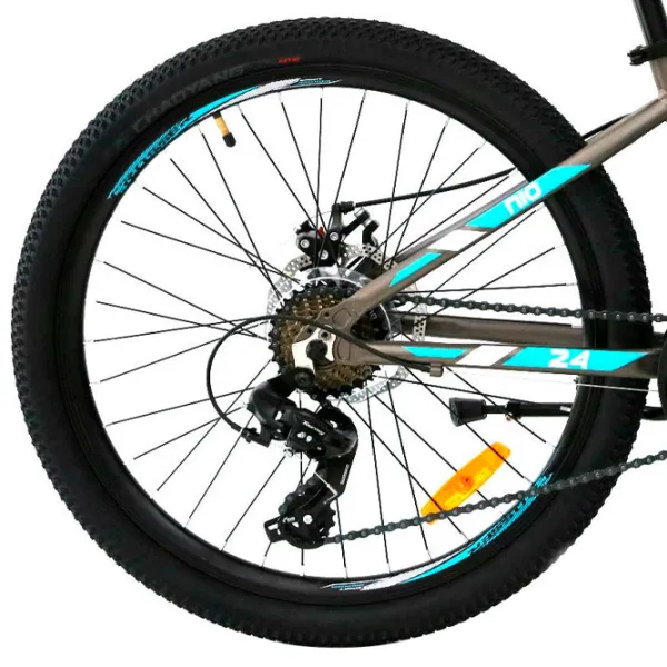 Bicicletă Crosser Stels Nio 26" 14" Aluminiu/ Gray Blue photo 2