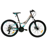 Велосипед Crosser Stels Nio 26" 14" Алюминий/ Серый Синий photo 4