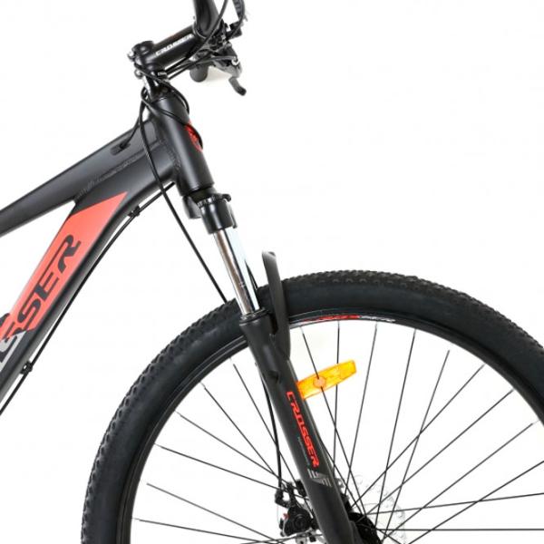 Велосипед Crosser STANLEY 26" 16.5" Алюминий/ Красный Черный photo 4