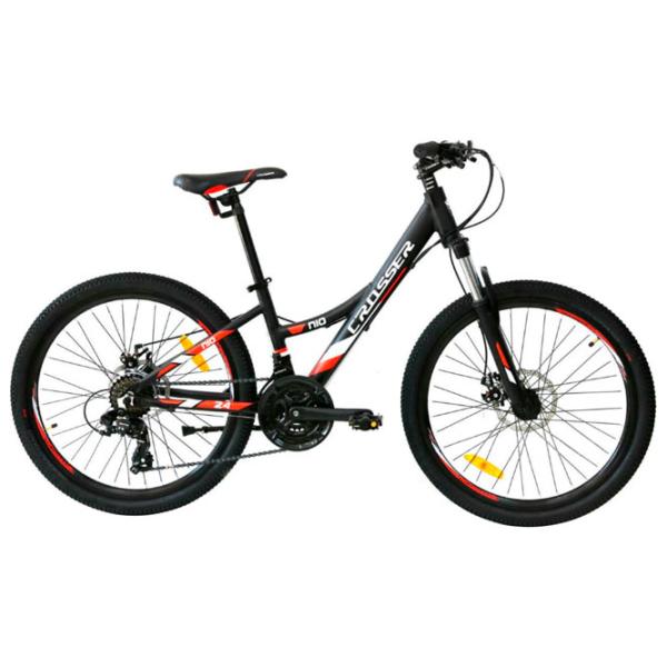 Велосипед Crosser Stels Nio 24" 12.5" Алюминий/ Черный Красный photo 2 Велосипед Crosser Stels Nio 24" 12.5" Алюминий/ Черный Красный photo 2