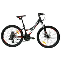 Велосипед Crosser Stels Nio 24" 12.5" Алюминий/ Черный Красный photo 2