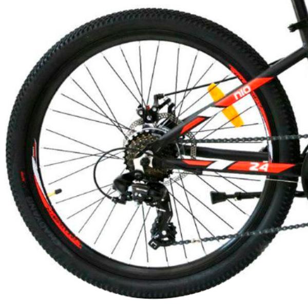 Велосипед Crosser Stels Nio 24" 12.5" Алюминий/ Черный Красный photo 6 Велосипед Crosser Stels Nio 24" 12.5" Алюминий/ Черный Красный photo 6