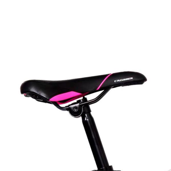 Bicicletă Crosser SWEET 24" 14" Aluminiu/ White Pink photo 4 Bicicletă Crosser SWEET 24" 14" Aluminiu/ White Pink photo 4