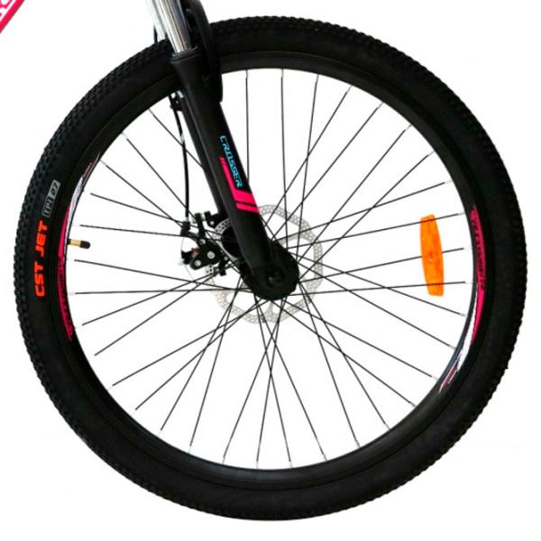 Bicicletă Crosser SWEET 24" 14" Aluminiu/ Black Pink photo 3 Bicicletă Crosser SWEET 24" 14" Aluminiu/ Black Pink photo 3