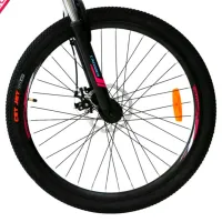 Bicicletă Crosser SWEET 24" 14" Aluminiu/ Black Pink photo 3
