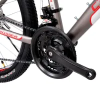 Bicicletă Crosser Trinity 24" 15" Aluminiu/ Gray Red photo 5