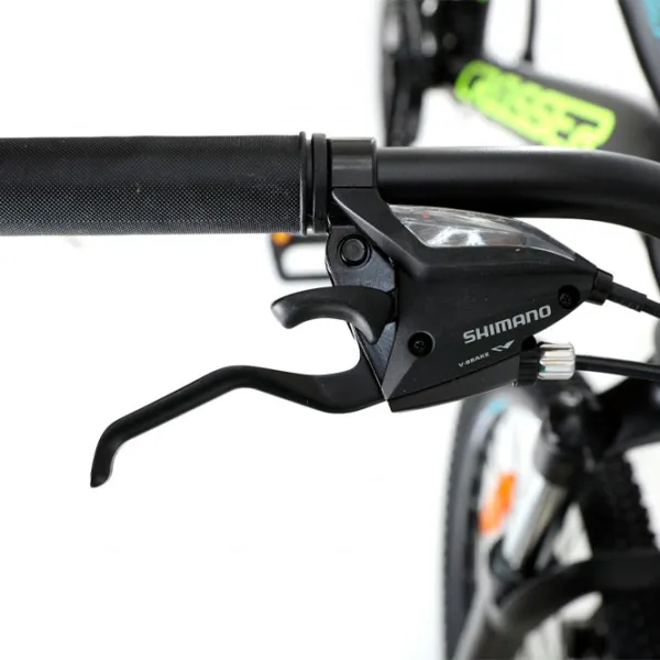 Велосипед Crosser Ultra 26" 16.9" Алюминий/ Черный Желтый photo 2