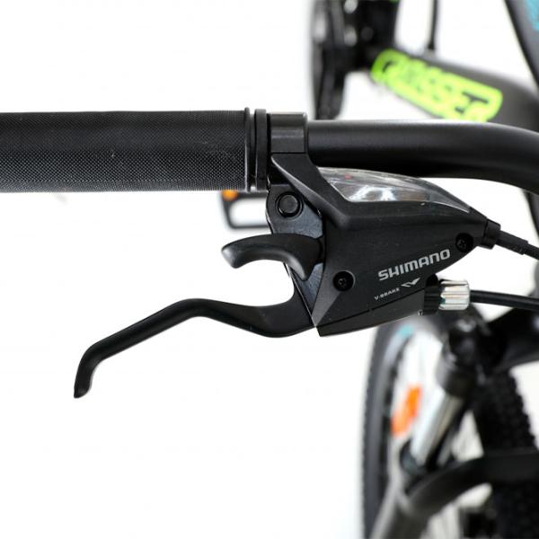 Велосипед Crosser Ultra 26" 16.9" Алюминий/ Черный Желтый photo 2