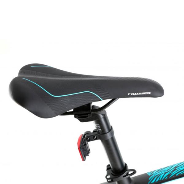 Велосипед Crosser Ultra 26" 16.9" Алюминий/ Черный Желтый photo 5