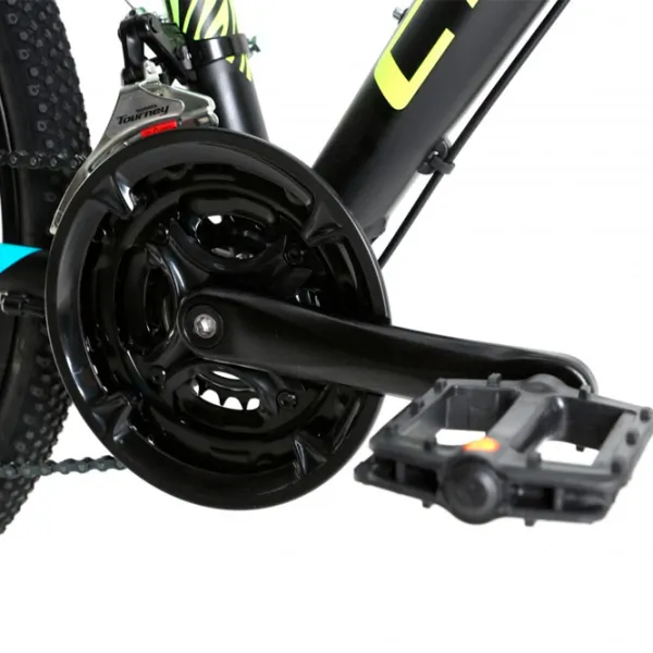 Велосипед Crosser Ultra 26" 16.9" Алюминий/ Черный Желтый photo 6