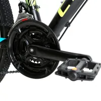 Велосипед Crosser Ultra 26" 16.9" Алюминий/ Черный Желтый photo 6