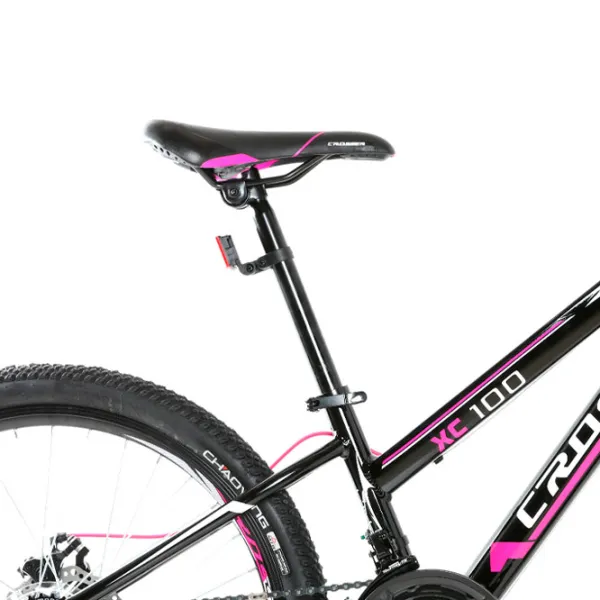 Bicicletă Crosser XC-100 24" 11.8" Aluminiu/ Black Pink photo 5