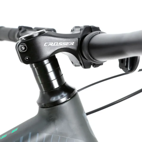 Bicicletă Crosser 075-C 29" 19" Aluminiu/ Green Gray photo 4