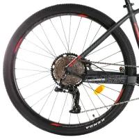 Bicicletă Crosser 075-C 29" 19" Aluminiu/ Red Gray photo 2