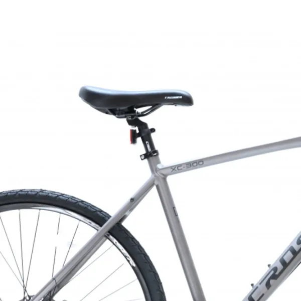 Bicicletă Crosser HYBRID 700C 20" 24" Aluminiu/ Gray Black photo 5