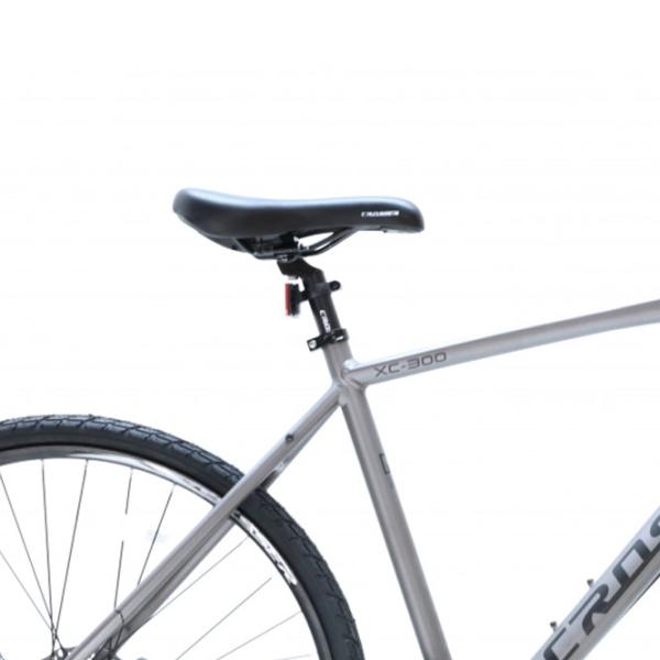 Bicicletă Crosser HYBRID 700C 20" 24" Aluminiu/ Gray Black photo 5