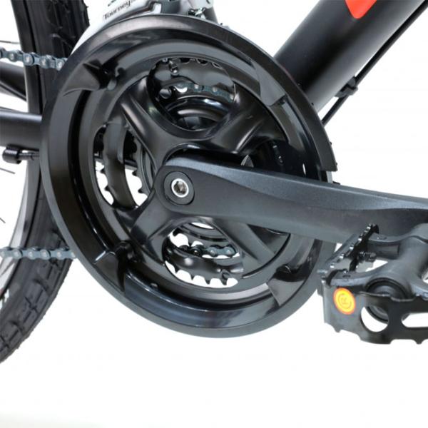 Bicicletă Crosser HYBRID 700C 21" 24" Aluminiu/ Black Red photo 5 Bicicletă Crosser HYBRID 700C 21" 24" Aluminiu/ Black Red photo 5