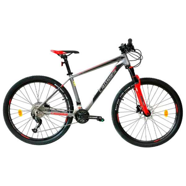 Bicicletă Crosser MT-042 29" 21" Aluminiu/ Red Gray photo 2 Bicicletă Crosser MT-042 29" 21" Aluminiu/ Red Gray photo 2
