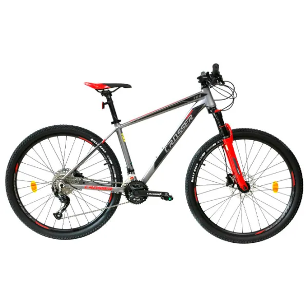 Bicicletă Crosser MT-042 29" 21" Aluminiu/ Red Gray photo 3 Bicicletă Crosser MT-042 29" 21" Aluminiu/ Red Gray photo 3