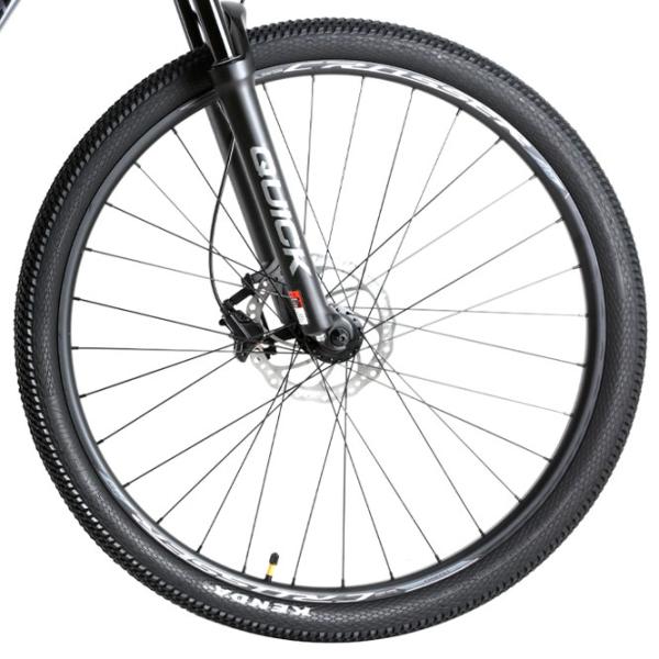 Велосипед Crosser QUICK 29" 19" Алюминий/ Черный Серый photo 3 Велосипед Crosser QUICK 29" 19" Алюминий/ Черный Серый photo 3