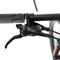 Велосипед Crosser QUICK 29" 17" Алюминий/ Красный Серый photo 6