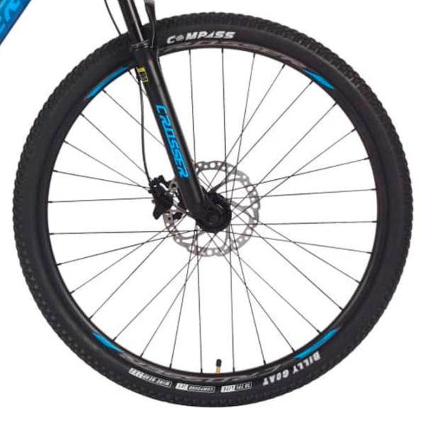 Велосипед Crosser MT-041 29" 21" Алюминий/ Синий Черный photo 3