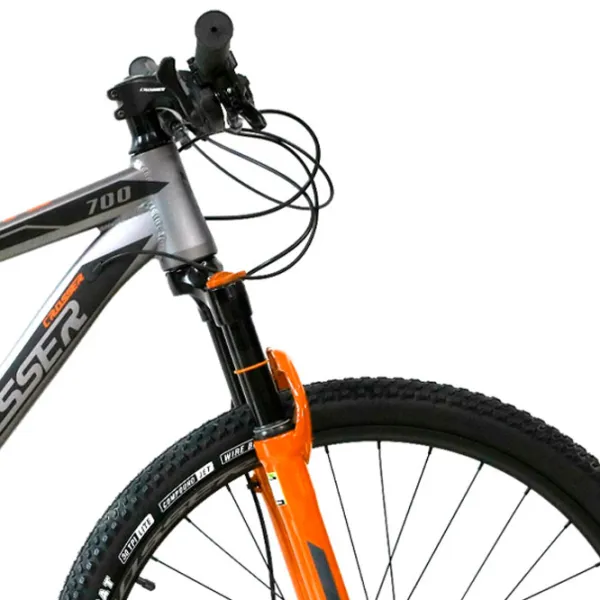 Bicicletă Crosser MT-042 29" 19" Aluminiu/ Orange Gray photo 4 Bicicletă Crosser MT-042 29" 19" Aluminiu/ Orange Gray photo 4