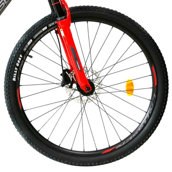 Bicicletă Crosser MT-042 27.5" 18" Aluminiu/ Red Gray photo 3 Bicicletă Crosser MT-042 27.5" 18" Aluminiu/ Red Gray photo 3