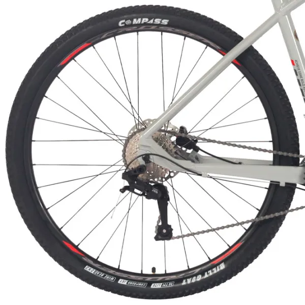 Bicicletă Crosser Shadow 29" 19" Aluminiu/ Gray Red photo 2 Bicicletă Crosser Shadow 29" 19" Aluminiu/ Gray Red photo 2