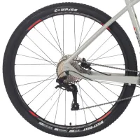 Bicicletă Crosser Shadow 29" 19" Aluminiu/ Gray Red photo 2