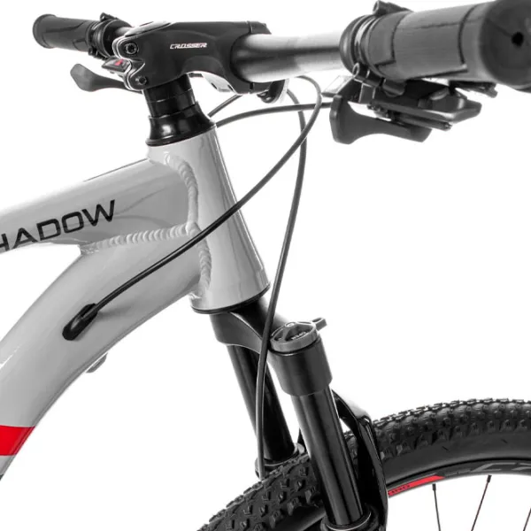 Bicicletă Crosser Shadow 29" 19" Aluminiu/ Gray Red photo 4 Bicicletă Crosser Shadow 29" 19" Aluminiu/ Gray Red photo 4