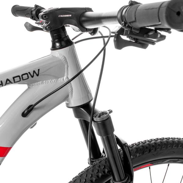 Bicicletă Crosser Shadow 29" 19" Aluminiu/ Gray Red photo 4 Bicicletă Crosser Shadow 29" 19" Aluminiu/ Gray Red photo 4