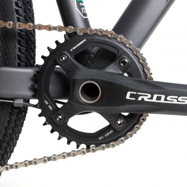 Bicicletă Crosser SOLO 29" 19" Aluminiu/ Black Gray photo 5 Bicicletă Crosser SOLO 29" 19" Aluminiu/ Black Gray photo 5
