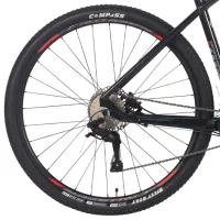 Велосипед Crosser Shadow 29" 19" Алюминий/ Черный Красный photo 2
