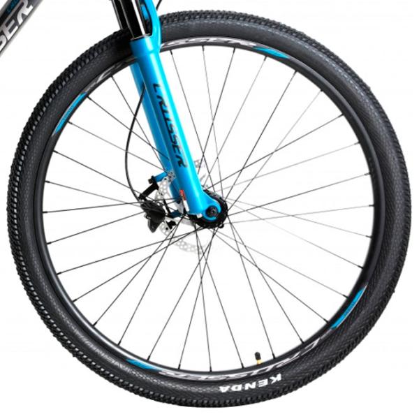 Велосипед Crosser SOLO 29" 19" Алюминий/ Синий Серый photo 3 Велосипед Crosser SOLO 29" 19" Алюминий/ Синий Серый photo 3