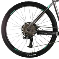 Велосипед Crosser SOLO 29" 19" Алюминий/ Зелёный Серый photo 2