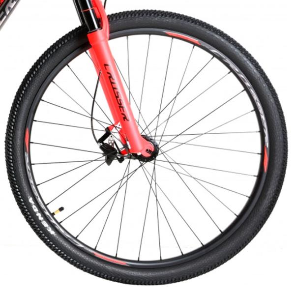 Велосипед Crosser SOLO 29" 19" Алюминий/ Красный Серый photo 3 Велосипед Crosser SOLO 29" 19" Алюминий/ Красный Серый photo 3