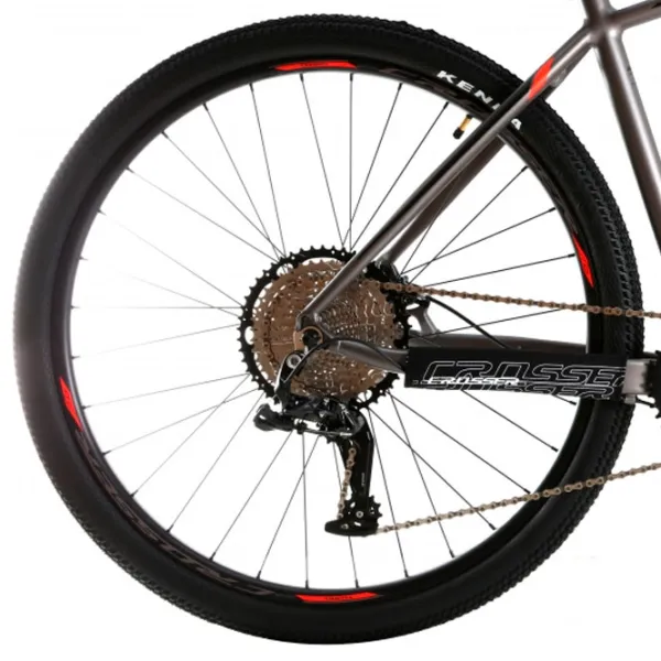 Велосипед Crosser SOLO 29" 21" Алюминий/ Серый Красный photo 2 Велосипед Crosser SOLO 29" 21" Алюминий/ Серый Красный photo 2