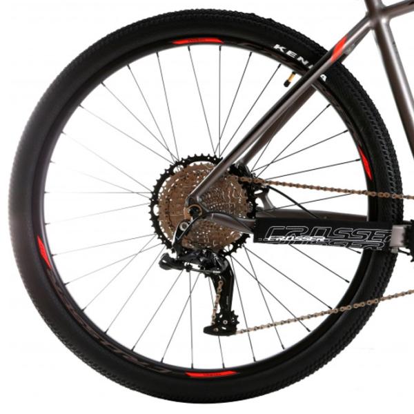 Велосипед Crosser SOLO 29" 21" Алюминий/ Серый Красный photo 2 Велосипед Crosser SOLO 29" 21" Алюминий/ Серый Красный photo 2