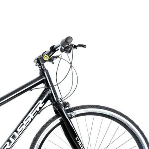 Bicicletă Crosser Tandem Duetto 20" 16" Aluminiu/ Black White photo 4