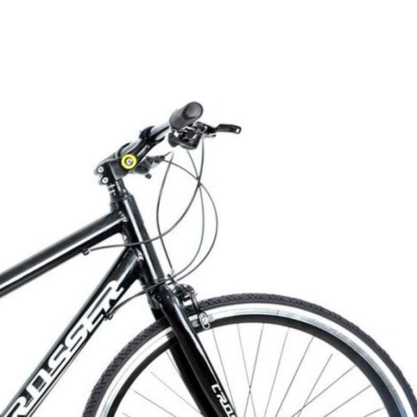 Bicicletă Crosser Tandem Duetto 20" 16" Aluminiu/ Black White photo 4