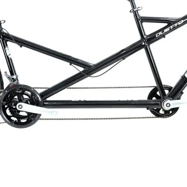 Bicicletă Crosser Tandem Duetto 20" 16" Aluminiu/ Black White photo 5